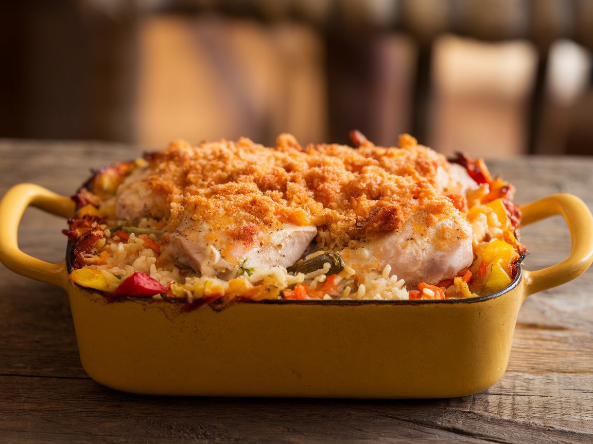 Best Ever Chicken and Rice Casserole